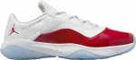 Кроссовки Air Jordan 11 CMFT Low White Gym Red, белый - фото