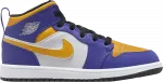 Кроссовки Air Jordan 1 Mid PS Lakers, фиолетовый - фото