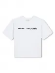 Футболка с логотипом Marc Jacobs Kids, белый - фото