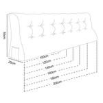 Подушка для спинки Vercart, 55x180 см, экрю - фото 4