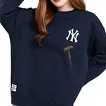 Свитшот унисекс New Era, темно-синий - фото 4