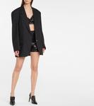 Бюстгальтер-бралетт с пайетками Junya Watanabe, черный - фото 2