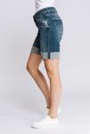 Шорты ZHRILL Damen Jeans Short NOVA, синий - фото 4