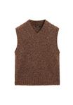 Джемпер Massimo Dutti Jumper, Mottled Brown - фото 4
