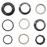 Винтовая гарнитура 11/8" черная ELOPS - фото 2