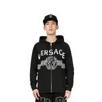 Весна-Лето 2022 Куртки Пальто Мужские Черные VERSACE - фото 5