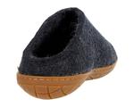 Слипперы Wool Slip-On Rubber Outsole Glerups, древесно-угольный - фото 5