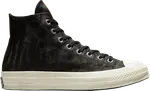 Кроссовки Converse Chuck 70 High Black Embossed, черный - фото