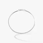 Браслет Messika Move Uno Pavé Flex, белое золото/бриллианты - фото 4