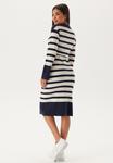 Платье-джемпер STRIPED Bubbleroom, синий - фото