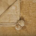 Одеяло Beliani, 200x220 см, темно-желтый - фото 4