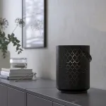Фонарь, черный, 22 см, URSKILJA IKEA - фото 4
