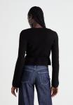 Кардиган Gina Tricot WRAP CARDIGAN, Black - фото 3