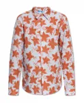 Рубашка с цветочным узором Ps By Paul Smith, оранжевый - фото
