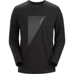 Футболка Arc' Word ML мужская Arcteryx, черный - фото