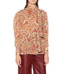 Блузка из крепа с цветочным принтом Dodo Bar Or, Jen Cream - фото 5