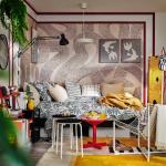 Комплект постельного белья Ikea Brokdracena, 3 предмета, 240x220/50x80 см, белый/черный - фото 6