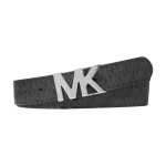 Ремень Michael Kors Reversible Logo Buckle, черный - фото