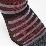 Носки для регби R520 Mid противоскользящие женские/мужские черные OFFLOAD, черный/огненно-красный/светло-серый оловянный - фото 7