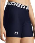 Шорты Under Armour HeatGear Middy, Midnight Navy/White - фото 6