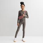 Футболка с длинным рукавом для девочек 7-16 лет Wander Flx, Java Hut - фото 4