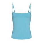 Топ SKIMS Cotton Jersey Scoop Neck Cami, голубой - фото