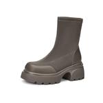 Ботильоны женские Gemeiq, цвет Black Fleece-Lined - фото 5