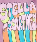 Хлопковое платье Stella McCartney Kids, фиолетовый - фото 3