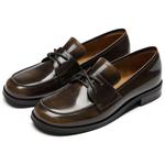 Лоферы женские коричневый 73Hours - фото 3