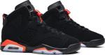 Кроссовки Air Jordan 6 Retro GS Infrared 2019, черный - фото 8