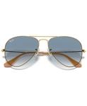 Солнцезащитные очки, rb3025 aviator gradient Ray-Ban, мульти - фото 9