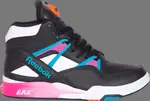 Кроссовки pump omni zone retro 'black pink' Reebok, черный - фото 2