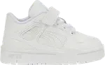 Кроссовки Puma Slipstream Leather Infant Triple White, белый - фото