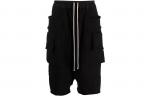 Повседневные шорты мужские черные Rick Owens Drkshdw, черный - фото 5