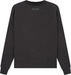 Толстовка Fear of God Essentials Relaxed Crewneck 'Iron', черный - фото 3