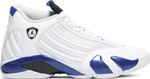 Кроссовки Air Jordan 14 Retro Hyper Royal, белый - фото
