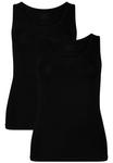Топ 2 PACK Bamboo Basics, цвет black - фото 4