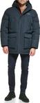 Мужская парка Tommy Hilfiger Arctic Cloth Heavyweight Performance Parka Down Alternative Upperwear, Navy Tech - фото 2