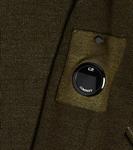 Шерстяной свитер Lens C.P. COMPANY KIDS, зеленый - фото 2