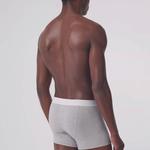 Трусы мужские серые Burberry, серый - фото 3