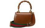 Сумка bamboo 1947 small top handle bag 'brown' Gucci, коричневый - фото 3