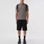 Поло мужское seal gray Burberry, серый - фото 4