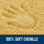 Коврик для ванной Olanly, 92х60 см, желтый - фото 4