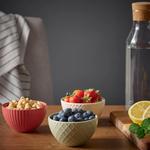 Набор мисок Ikea Kejserlig, 10 см, 3 предмета, мультиколор - фото 8