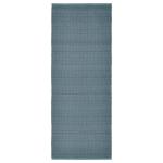 Ковер Ikea Tidtabell, 80х200 см, серо-синий - фото