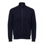 Кардиган Selected Berg Full Zip, синий - фото 3