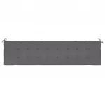 Подушка для сиденья Vidaxl, серый - фото 3