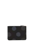 Кошелек в горох Comme Des Garçons Wallet, черный - фото 2