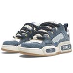 Кроссовки PXFLR Skateboarding Shoes Men Low-top, синий - фото