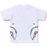 Футболка Bape Abc Camo Side Shark A BATHING APE, белый - фото 11